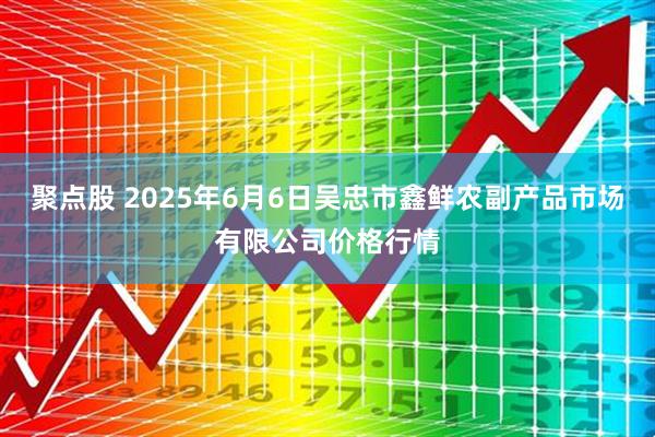 聚点股 2025年6月6日吴忠市鑫鲜农副产品市场有限公司价格行情