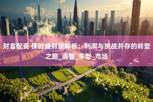 财富配资 保时捷财报解析：利润与挑战并存的转型之路_调整_车型_市场